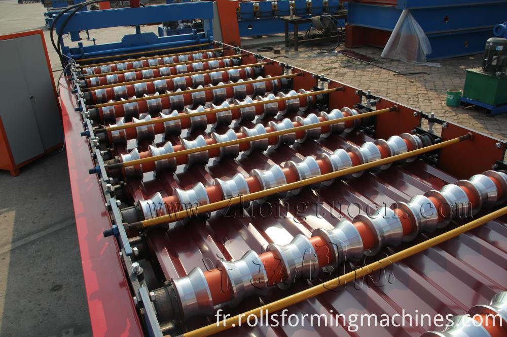 Formeurs de rouleaux de toiture en métal en aluminium Aluminium Metal Roofing Roll Formers